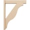 Ekena Millwork 5 1/2-in W x 26-in D x 34-in H Funston Block Rough Cedar Woodgrain TimberThane Outlooker, Primed Tan OUTUR055X26X34FST44RCPR - alternate 6